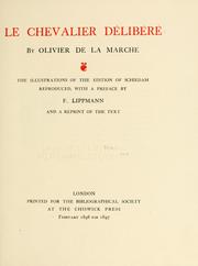 Cover of: Le chevalier délibéré
