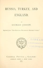 Cover of: Russia, Turkey, and England.