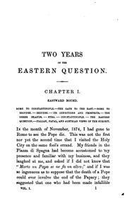Cover of: Two years of the Eastern question.