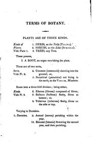 Cover of: Elements of botany by Robert John Thornton