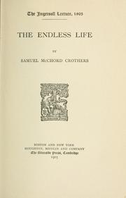 Cover of: The endless life