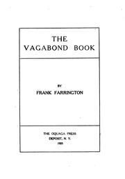 Cover of: The vagabond book by Frank Farrington