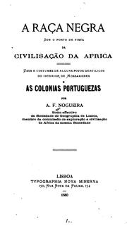 A raça negra by Antonio Francisco Nogueira