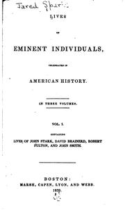 Cover of: Lives of eminent individuals: celebrated in American history.