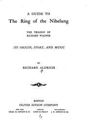 Cover of: A guide to The ring of the Nibelung