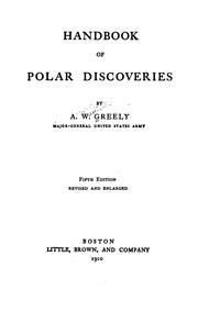 Cover of: Handbook of Arctic discoveries | Adolphus Washington Greely