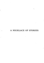 Cover of: necklace of stories | Moncure Daniel Conway