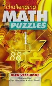 Cover of: Challenging Math Puzzles