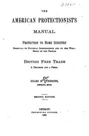 Cover of: The American protectionist's manual.