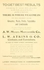 Front cover of Superior cook book by Grace Church (Ishpeming, Mich.)
