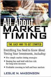 Cover of: All About Market Timing