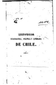 Cover of: Historia eclesiastica by José Ignacio Víctor Eyzaguirre