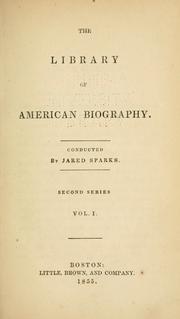 Cover of: The library of American biography. by Jared Sparks