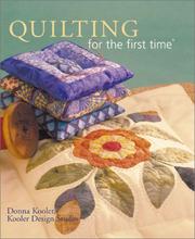 Cover of: Quilting for the First Time