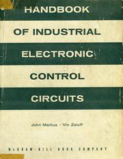 Cover of: Handbook of industrial electronic control circuits: by John Markus and Vin Zeluff.