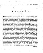 Cover of: Geschichte der seit dreihundert Jahren in Breslau befindlichen Stadtbuchdruckerey, als ein Beitrag zur allgemeinen Geschichte der Buchdruckerkunst.