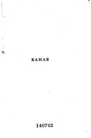 Cover of: Rahab | Burton, Richard