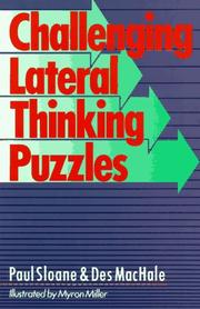 Cover of: Challenging Lateral Thinking Puzzles