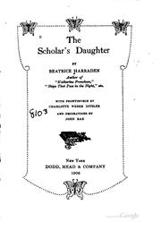 Cover of: The scholar's daughter