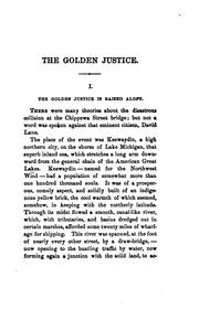 Cover of: golden justice | William Henry Bishop