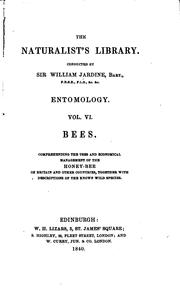 Cover of: The natural history of bees. by James Duncan
