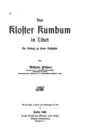 Cover of: Das kloster Kumbum in Tibdet by Wilhelm Filchner