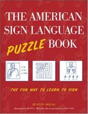 Cover of: American Sign Language puzzle book | Justin Segal