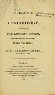 Cover of: Elements of conchology: according to the Linnæan system ...
