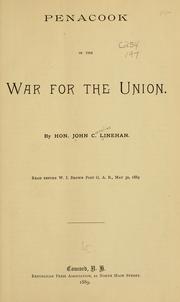 Penacook in the war for the union by John C[ornelius] Linehan