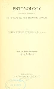 Cover of: ... Entomology by Folsom, Justus Watson