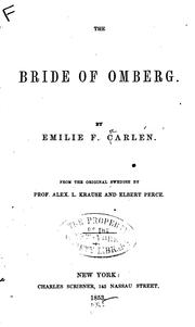 Cover of: The bride of Omberg.