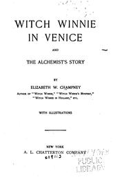 Cover of: Witch Winnie in Venice, and the alchemist's story