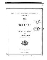 Cover of: Spongiadœ