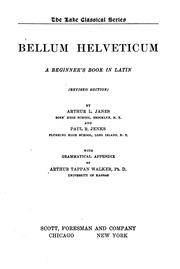 Cover of: Bellum helveticum: a beginner's book in Latin