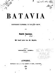 Batavia by Hendrik Conscience