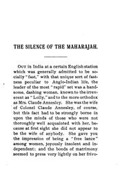 Cover of: The silence of the Maharajah.