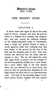 Cover of: The mighty atom. by Marie Corelli