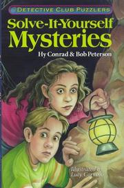 Cover of: Solve-It-Yourself Mysteries: Detective Club Puzzlers
