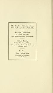 Historic Hadley by Alice M. Walker