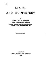 Cover of: Mars and its mystery