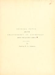 Musical pitch and the measurement of intervals among the ancient Greeks by Charles William Leverett Johnson