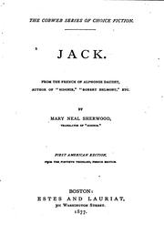 Cover of: Jack by Alphonse Daudet