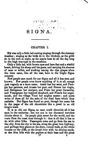 Cover of: Signa. by Ouida