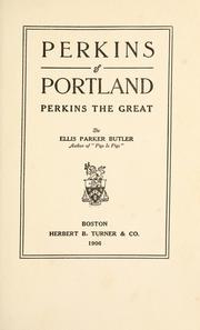 Cover of: Perkins of Portland: Perkins the Great