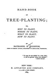 Cover of: Hand-book of tree-planting | Egleston, Nathaniel Hillyer