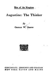 Cover of: Augustine by George W. Osmun