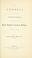 Cover of: An address delivered on the two hundredth anniversary of the organization of the First Baptist church, Boston, June 7, 1865