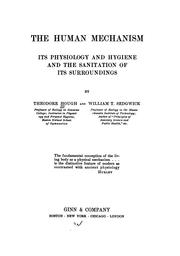 Cover of: The human mechanism by Theodore Hough