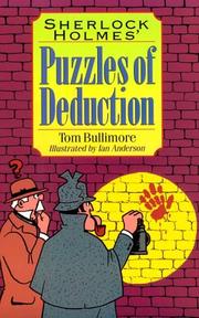 Sherlock Holmes' Puzzles of Deduction by Tom Bullimore