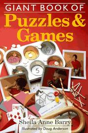 Cover of: Giant book of puzzles & games by Sheila Anne Barry